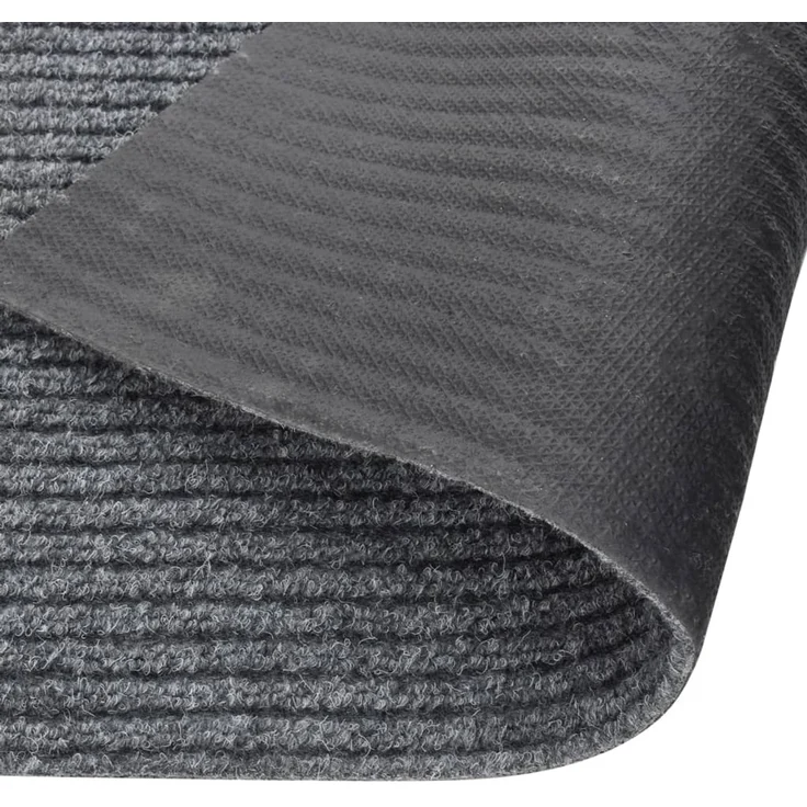 vidaXL Schmutzfangläufer 100x500 cm Grau 327182 – Bild 4