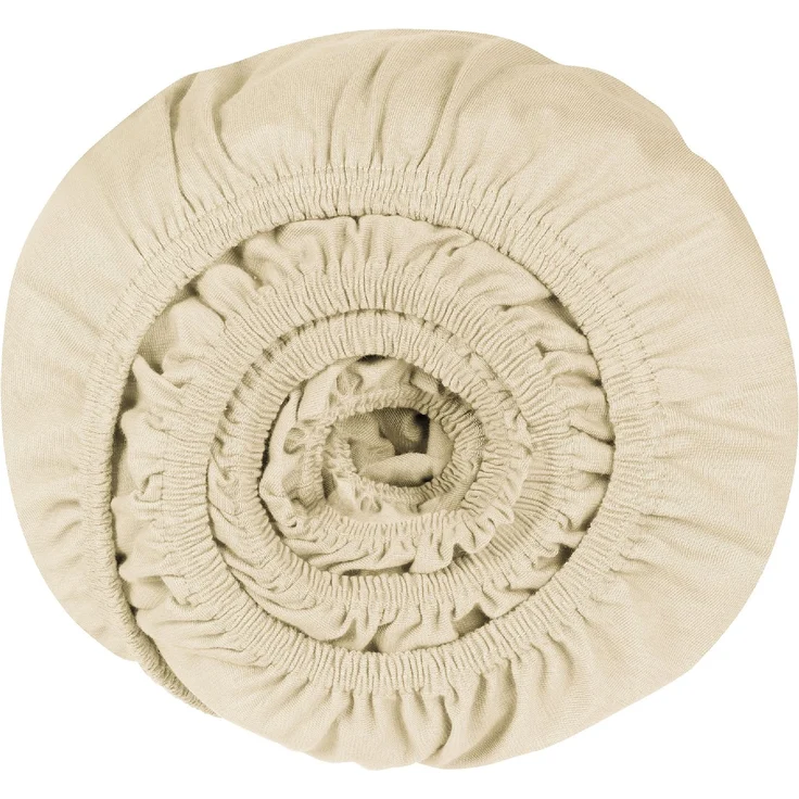 Schiesser Spannbettlaken Elli - 97/3 - 100 x 200 cm - Creme – Bild 2