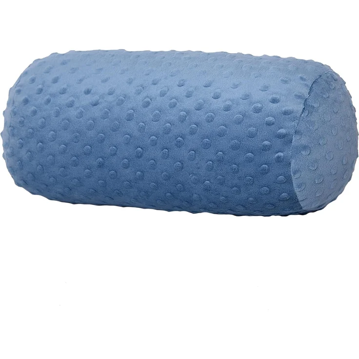 Dr. Berger Nackenrolle Minky Petrolblau 40 x 16 cm