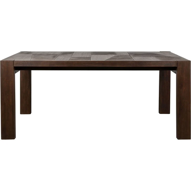 DutchBone Esstisch Bruneau aus Akazienholz in Walnussfarbe Braun 90x180x75 cm – Bild 1
