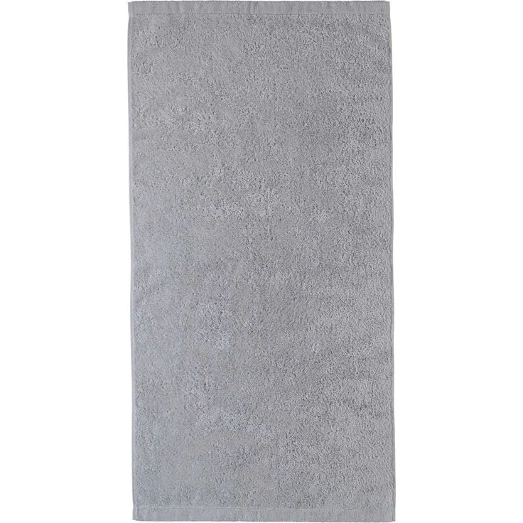 CAWÖ Duschtuch - Lifestyle, Walkfrottier, Baumwolle, einfarbig Hellgrau 70x140cm – Bild 2