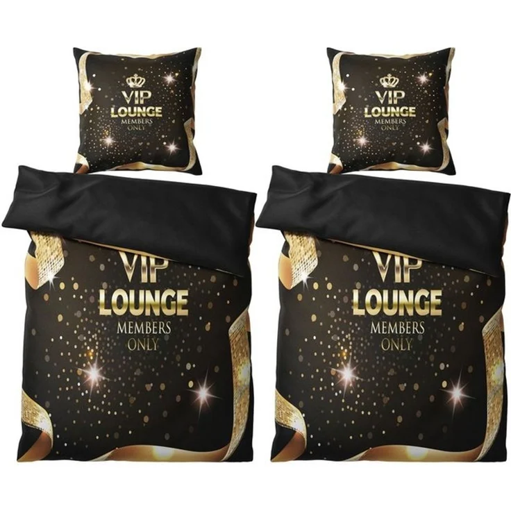 Sanilo Bettwäsche VIP Lounge 135x200 cm, Bettbezug und Kissenbezug, Baumwolle, 4 teilig – Bild 4