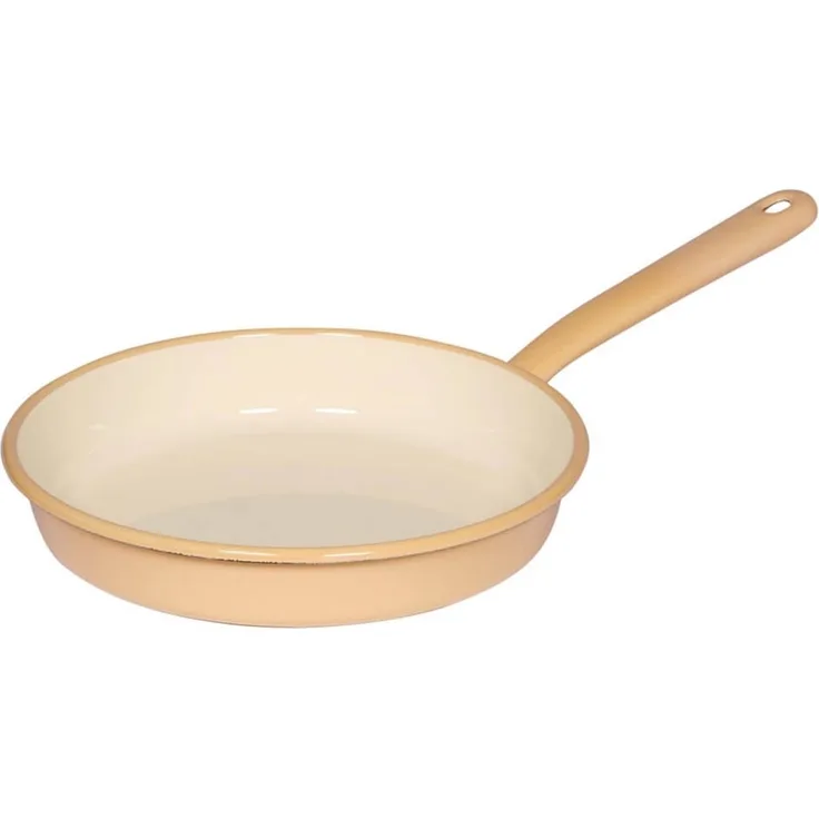 Riess Omelett/Palatschinkenpfanne Emaille Gelb 20 cm
