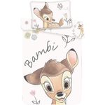 Bambi Baby Kinder Bettwäsche Set 100x135 cm + 40x60 cm 100 % Baumwolle