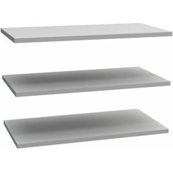FORTE Extras Robes/Kds Einlegeböden, Holzwerkstoff, Grau, 82,9 x 42 x 2,2 cm – Bild 4