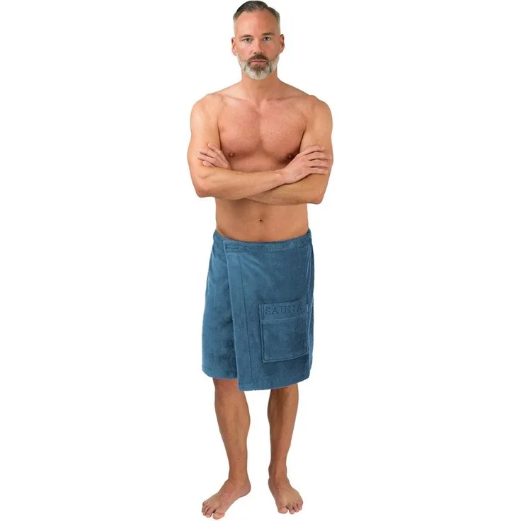 Wewo fashion Kilt 9538T, ideal für Sauna & Spa, Frottier, Klettverschluss, schlingenfest