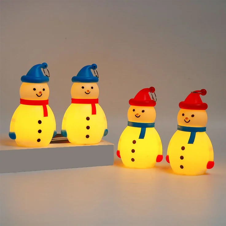 ABC 4-teiliges Weihnachtsdekoration-Set, für Weihnachten, mehrfarbig, Polyester, 32 x 14.5 x 9.5 cm – Bild 1