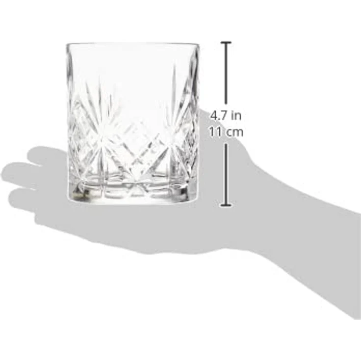 RCR Schnapsglas RCR Melodia DOF Tumbler 6er set, Kristallglas – Bild 6