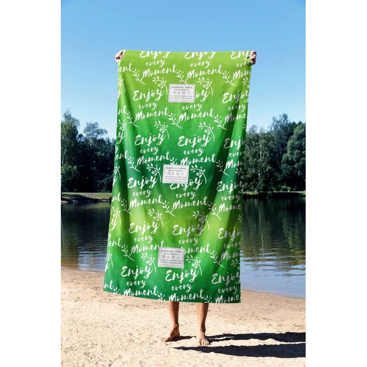 Mijolnir 'Every Moment 90' Strandtuch, Mehrfarbig, 90 x 150 cm – Bild 3