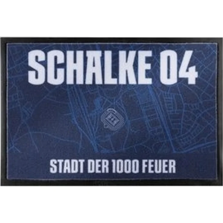 FC Schalke 04 Fußmatte Fussmatte Meine Heimat, rechteckig – Bild 4