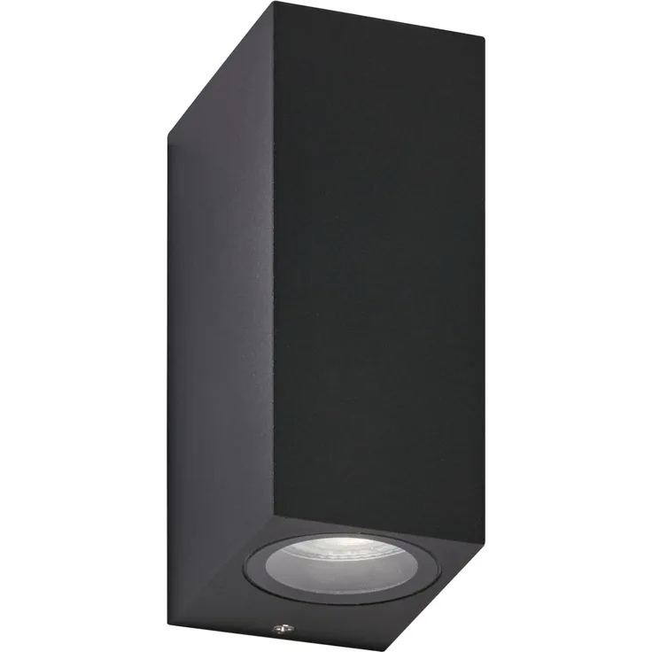 Fischer & Honsel 30569 LED Außenwandleuchte Emilio sandschwarz IP54 GU10