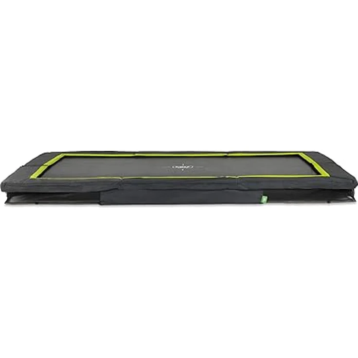 EXIT Silhouette Sports Bodentrampolin 244x366cm, rechteckig, schwarz, für Outdoor, max. Belastbarkeit 120 kg, ohne Sicherheitsnetz – Bild 1