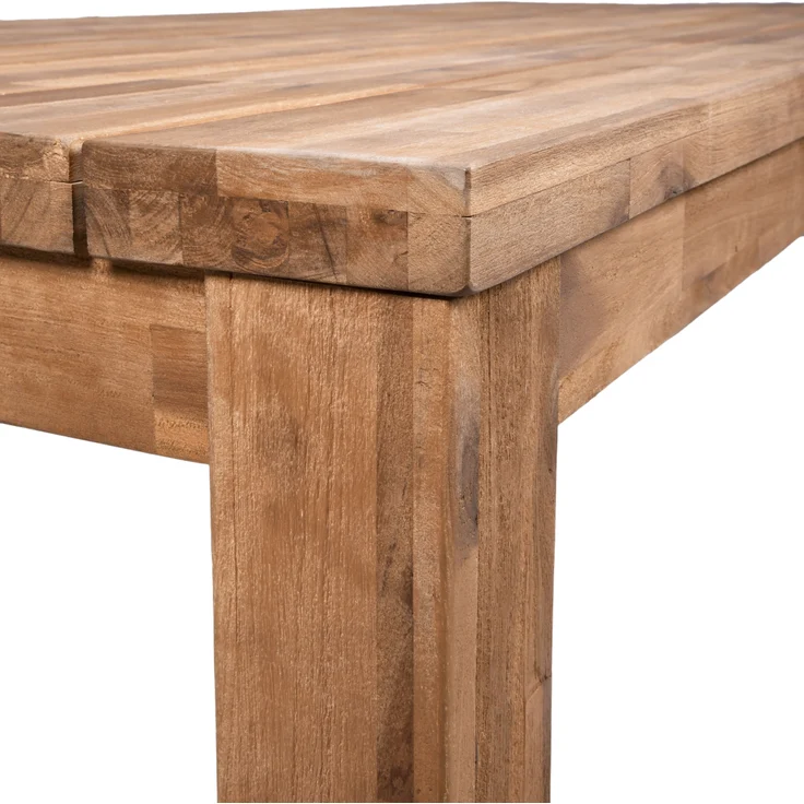 Garten-Sitzgruppe DALLAS 7-tlg - Akazie, Pfeffergrau | Gartenmöbel-Set Gartengarnitur Garten-Essgruppe mit Stühlen und Esstisch – Bild 6