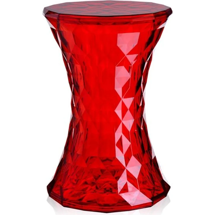 Kartell Stone, Hocker, Rot – Bild 2