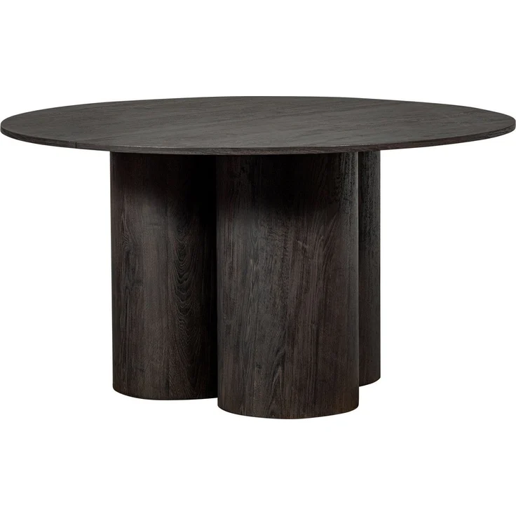 WOOOD Esstisch Oona, runde Form, deutlich sichtbarer Holzmaserung, H 75 cm x Ø 140 cm – Bild 4