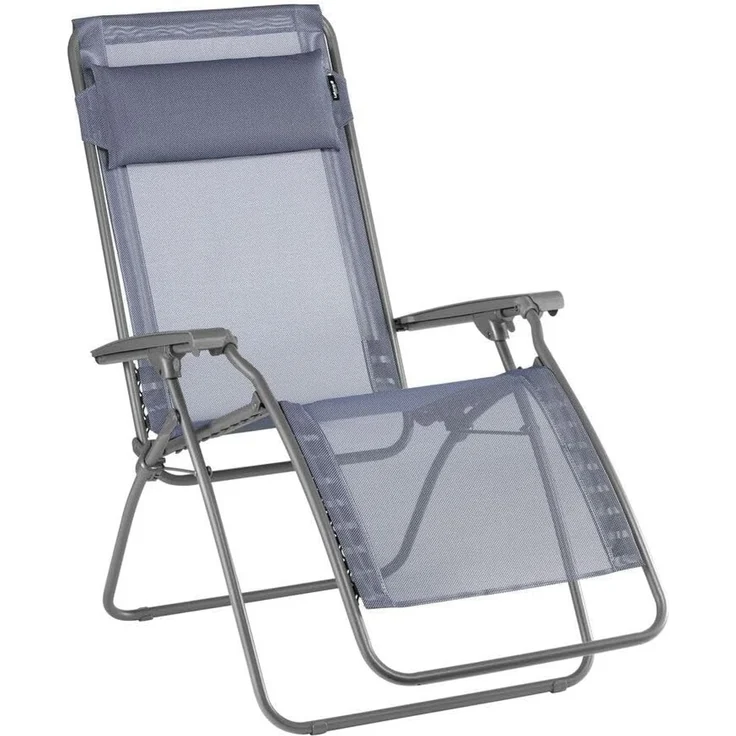 Lafuma Relaxliege Lafuma Relax Sessel Liege R-Clip Batyline Iso Ocean II blau