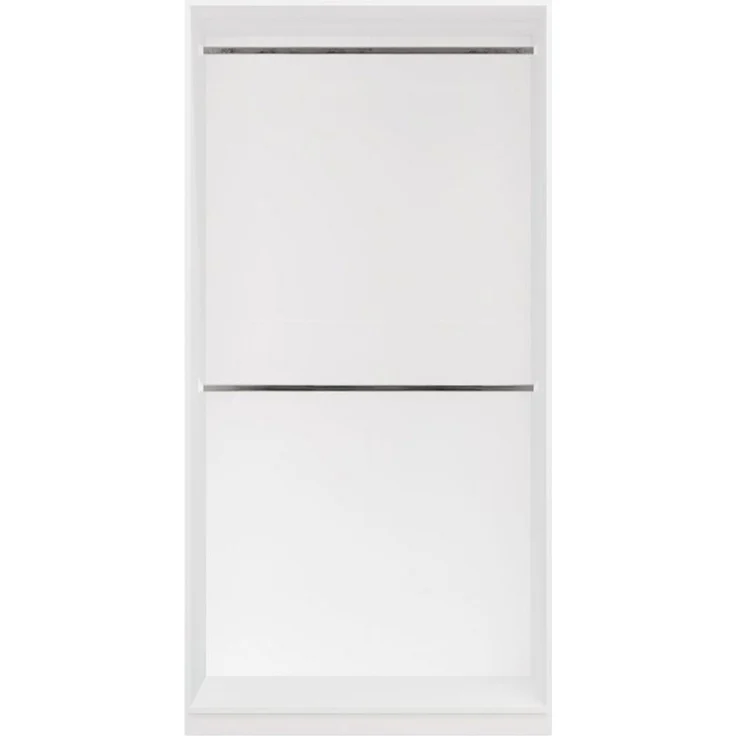 ibonto Kleiderschrank Offener Kleiderschrank mit Kleiderstange und 6 Ablagen, modular – Bild 3