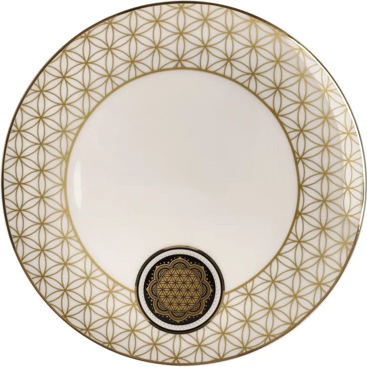 Goebel Lotus Yin Yang LO FB TE Blume des Lebens weiß 23500811