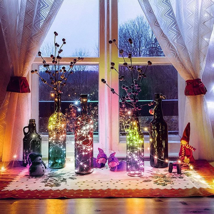 Smart LED Lichterkette RGB Innen 5 Meter WIFI SMART Alexa Google Home TUYA – Bild 6