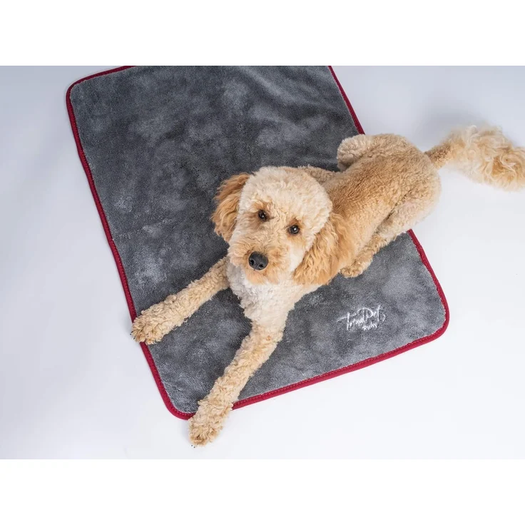TrendPet Tierdecke Kuschel- & Trocknungsdecke "Ruby", 80% Polyester, 20% Polyamid, in 8 Größen erhältlich – Bild 6