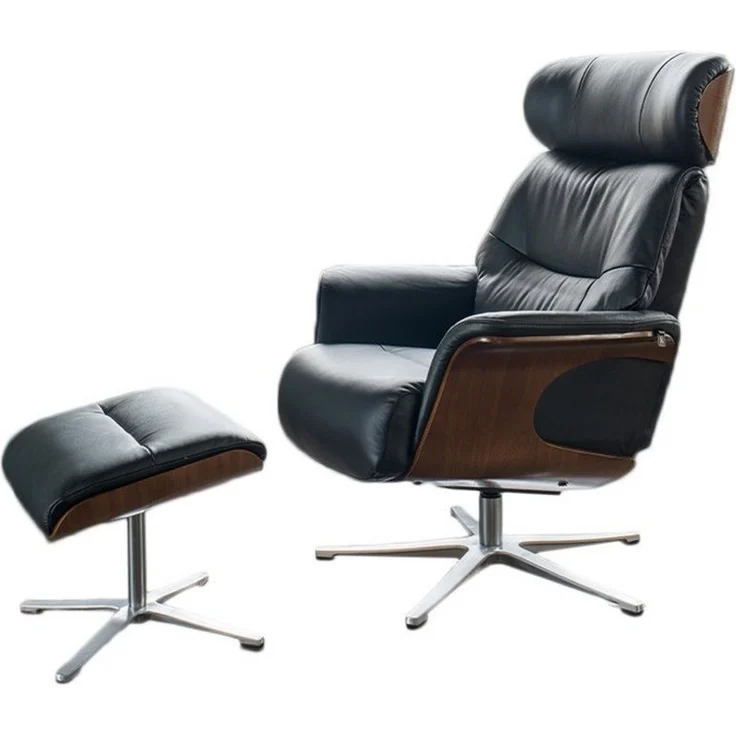 KAWOLA Relaxsessel TOSAR, Drehsessel mit Hocker und Relaxfunktion verschiedene Bezüge und Farben – Bild 1