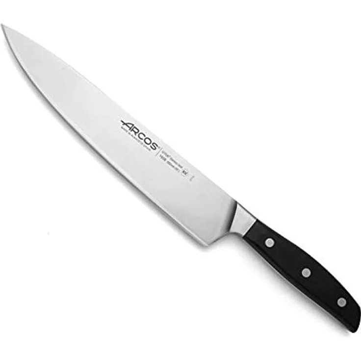 Arcos 160800 Kochmesser, acier_inoxydable, Schwarz