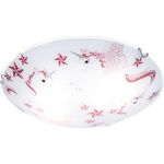 LED Kinder Deckenlampe, Einhorn, rosa-weiß, 40 cm, NATALIE