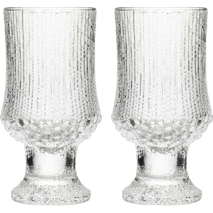 Iittala 1008529 Ultima Thule Bierpokal 34 cl 2-er Set, Glas klar