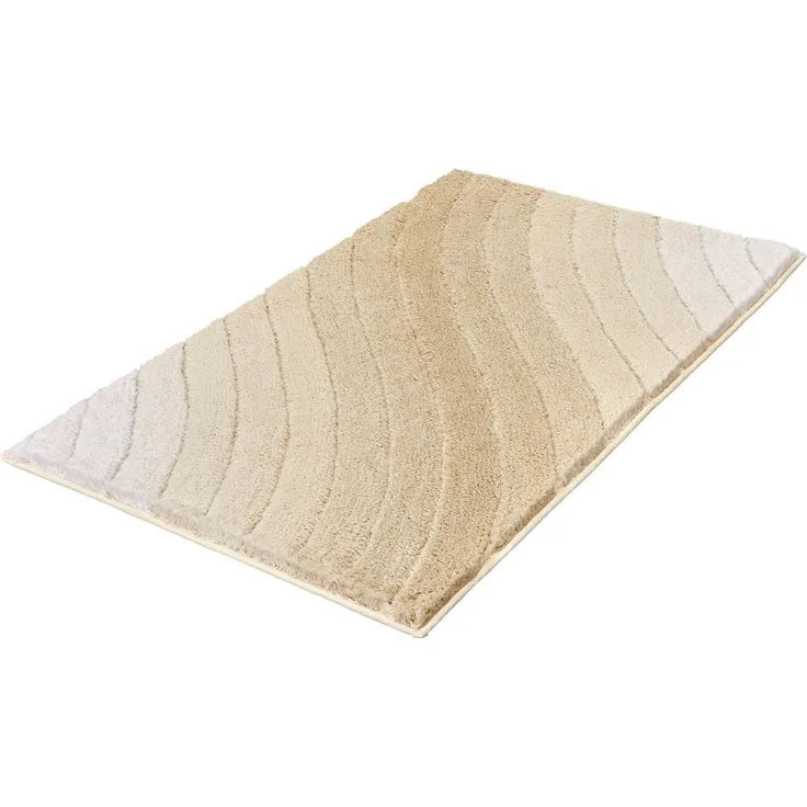Kleine Wolke Badteppich Tender, Sandbeige 60x60 cm beige, 224099226135