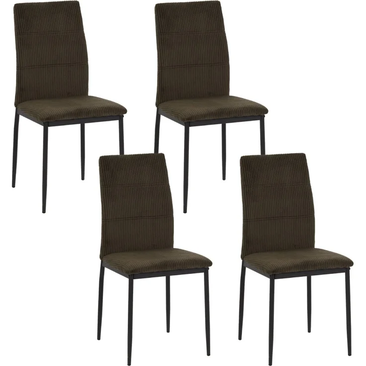 Stuhl Finn braun cord