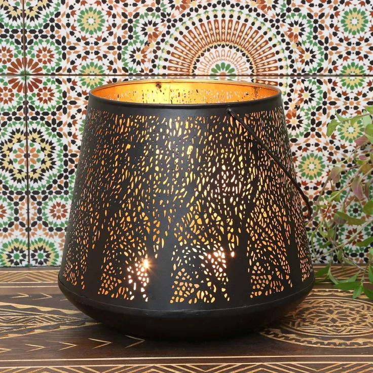 Orientalisches Windlicht Como Groß – Bild 7