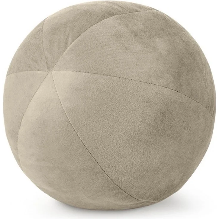 Eurofirany Dekokissen Kugelkissen Kugelformiges Kissen Ball Samt Velvet, besonders weich, dekorativ und designvoll 24 cm – Bild 4