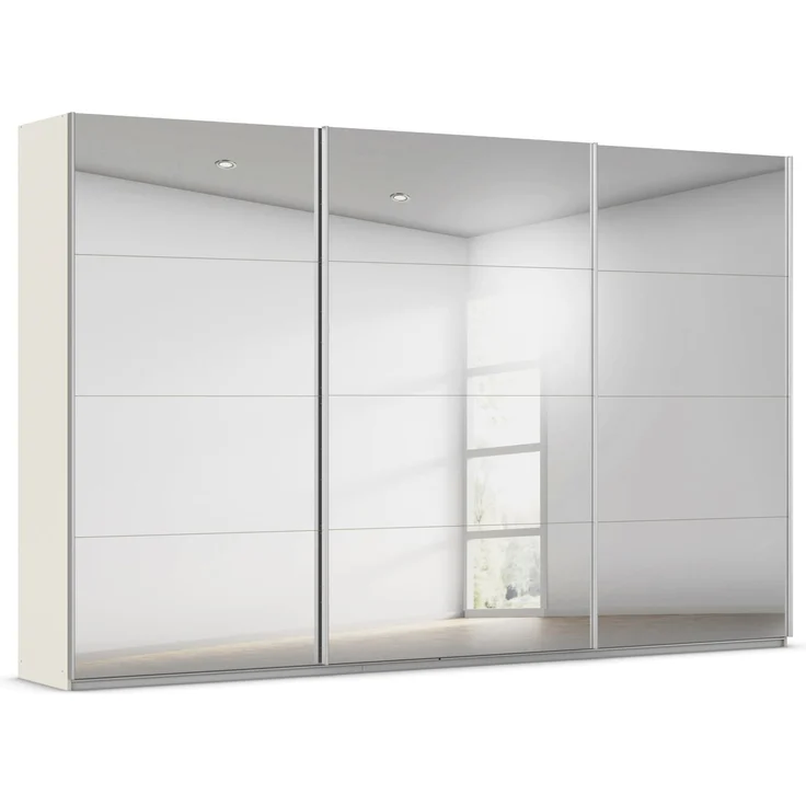 Rauch Möbel KULMBACH, Schwebetürenschrank, Farbe Beige, Breite 360 cm