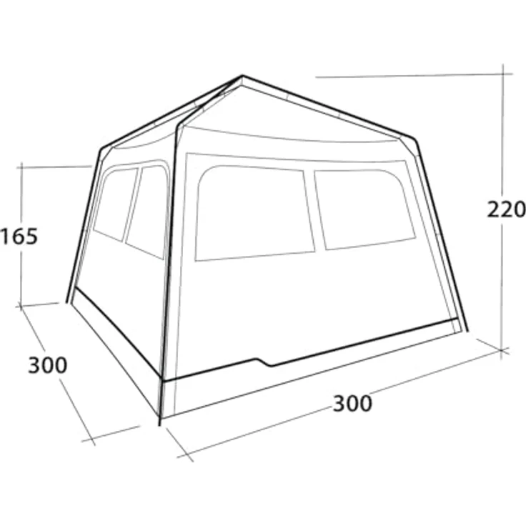 Outwell Fastlane 300 Shelter, Pavillon - Outwell – Bild 2