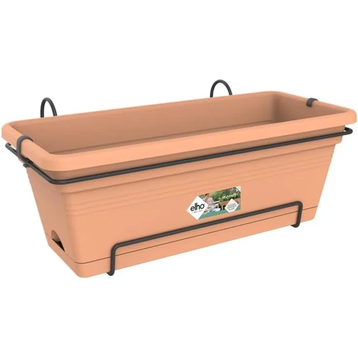 Elho Blumenkasten Green Basics XL All-in-One 55 cm Farbe baumwollweiß Länge 55 cm