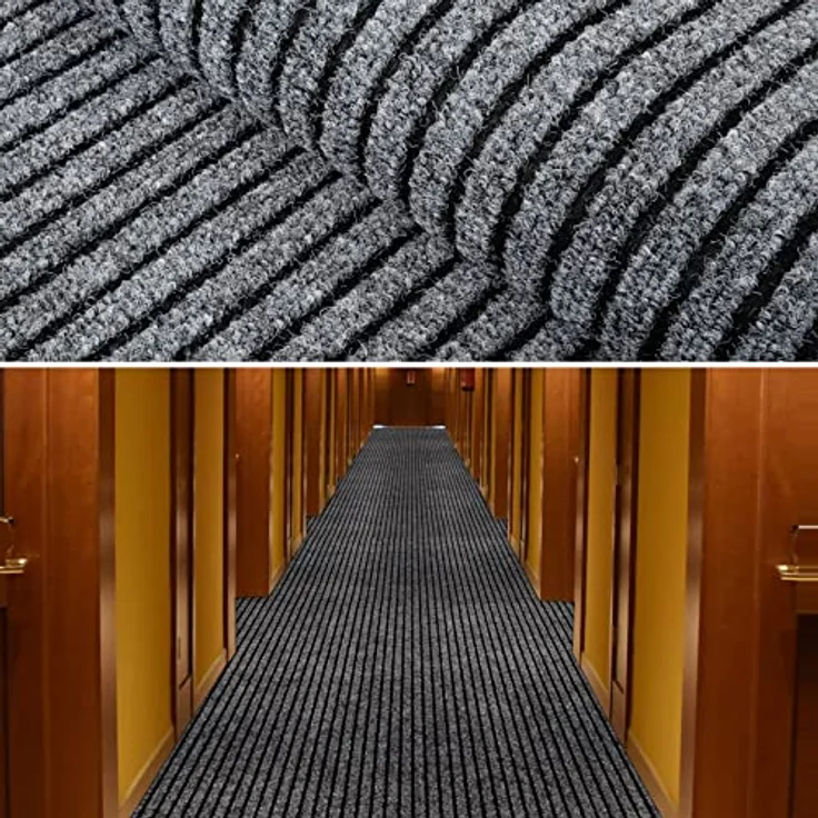 ANRO Läufer, Eckig, Höhe: 3 mm, Textil – Bild 8