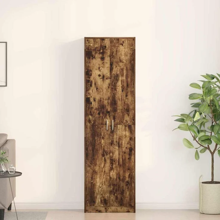 vidaXL Kleiderschrank Geräucherte Eiche 55 x 25 x 189 cm 3334012 – Bild 1