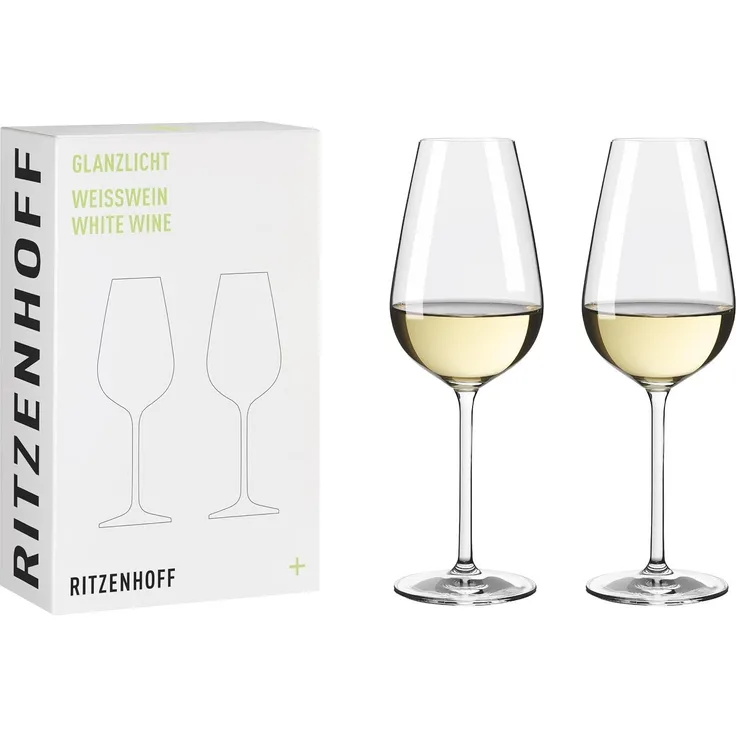 Ritzenhoff 8011002 Weißweinglas-Set #1 GLANZLICHT RDT 2024 in Geschenkbox