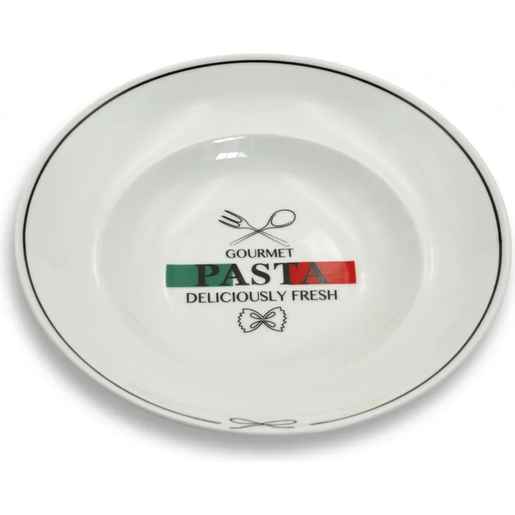 MÄSER Teller Suppenteller Pastateller Pasta Gourmet Ø27cm weiß 678118