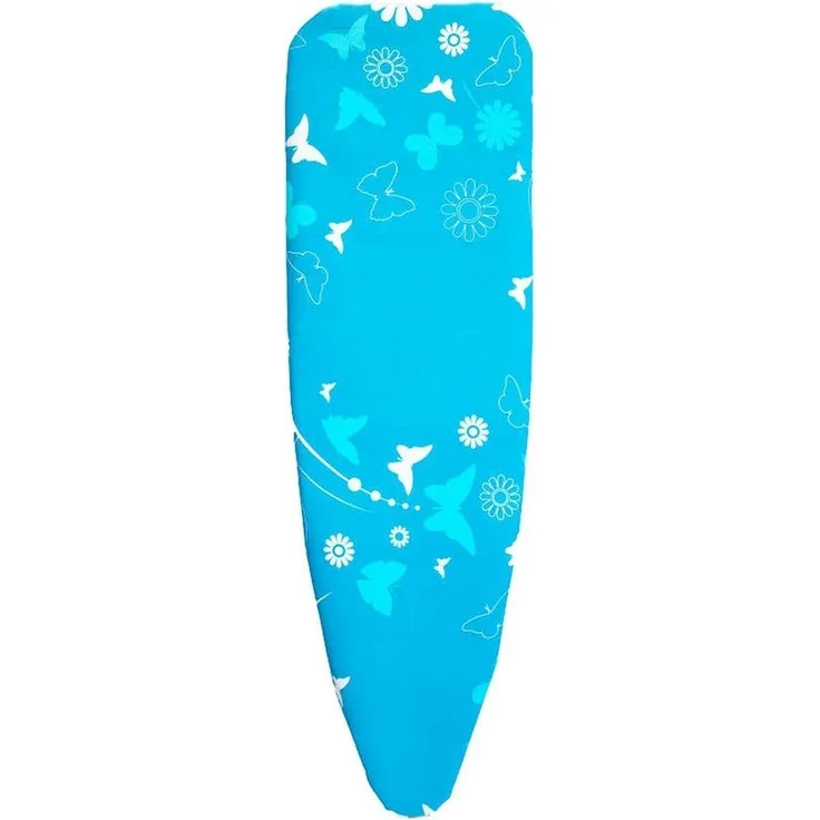 Intirilife Bügelbrettbezug, Bügelbrettbezug mit blauem Schmetterlingsmuster - 130 x 52 cm
