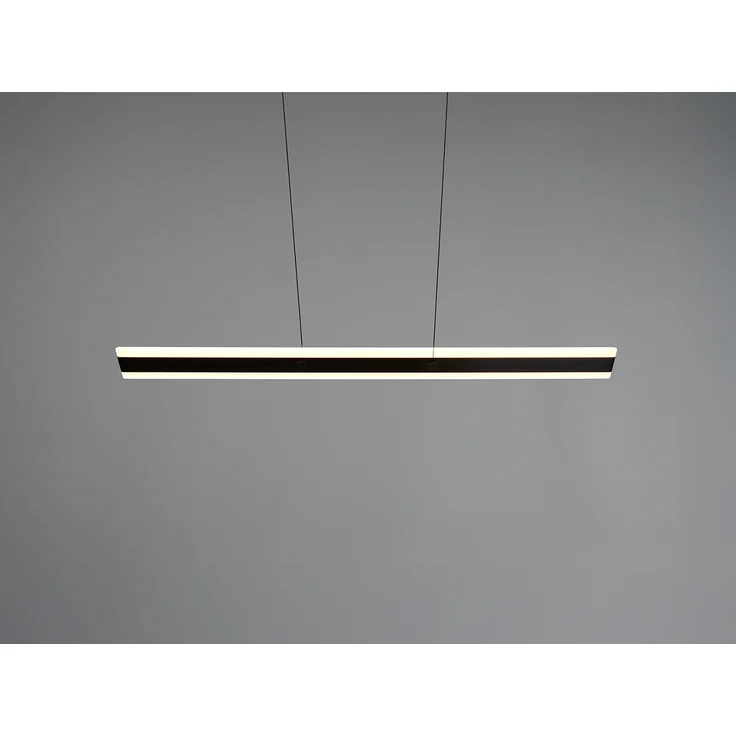 LED Pendelleuchte ARCOLA stufenlos höhenverstellbar Schwarz, Breite 115cm – Bild 5