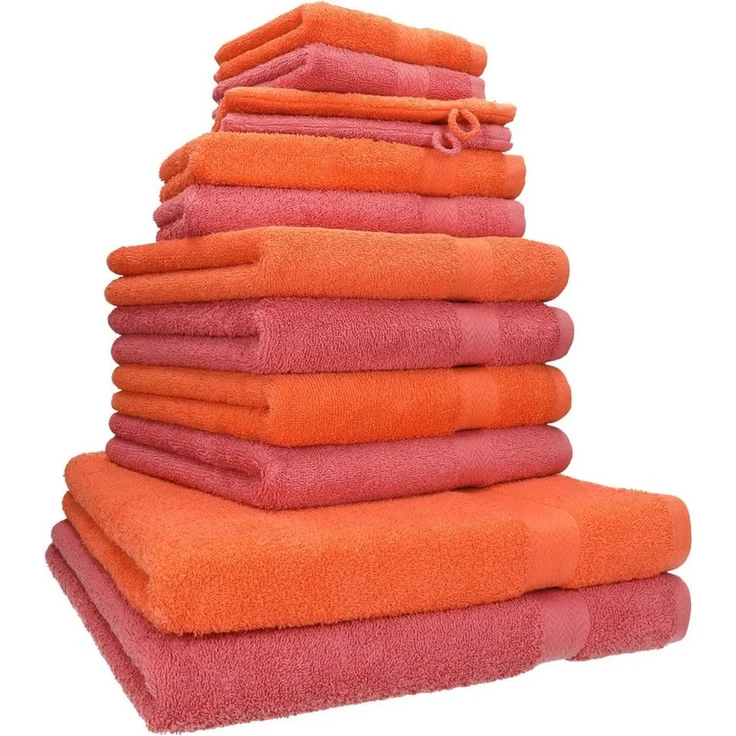 Betz Handtücher Premium Handtuch-Set 12-tlg. Duschtücher, Handtücher, Gästetücher, Baumwolle (Set, 12-St) – Bild 5