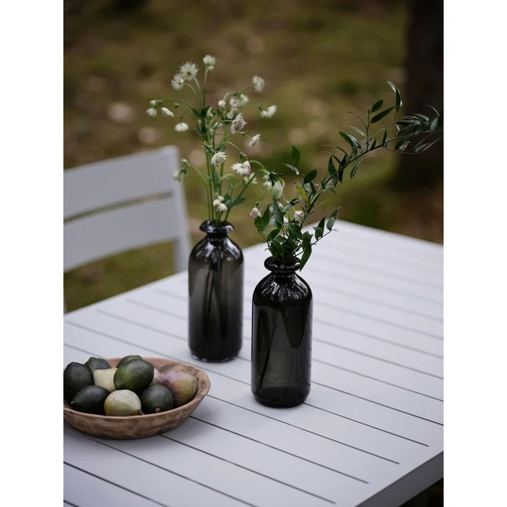 Gartenesstisch Bigby aus Aluminium, modern, rechteckig, hellgrau, 195x90 cm, für 6–8 Personen – Bild 5