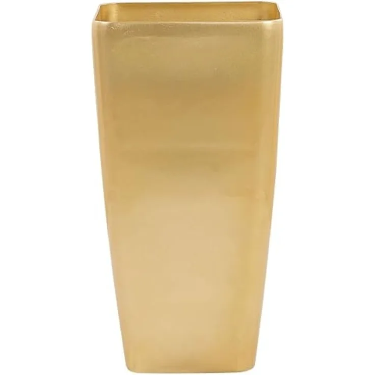Blumentopf gold rechteckig 40 x 40 x 76 cm MODI