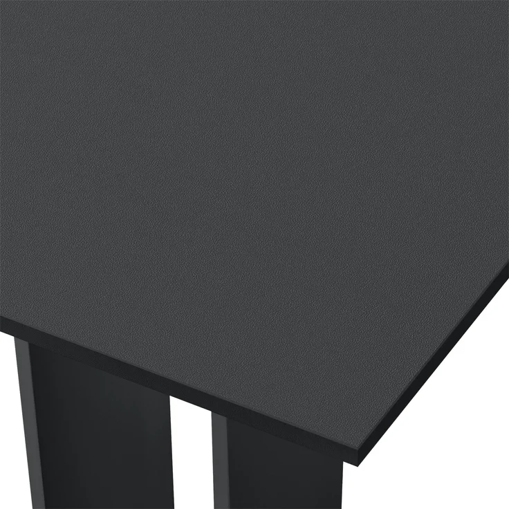 Küchentisch Lindesnes 65x65x78 cm Dunkelgrau, matt [en. casa] – Bild 5