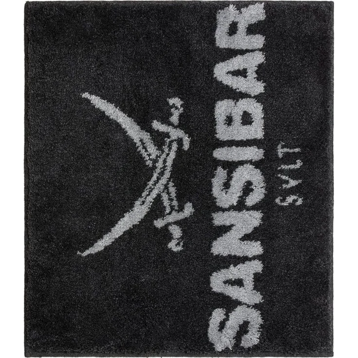 Sansibar Sylt Badematte Badematte »Sansibar, Höhe 20 mm, mit Sansibar Logo Schriftzug, rutschhemmend beschichtet, fußbodenheizungsgeeignet, strapazierfähig, schnell trocknend, Polyacryl, rechteckig, 55x65 cm, 60x100 cm, 70x120 cm – Bild 3