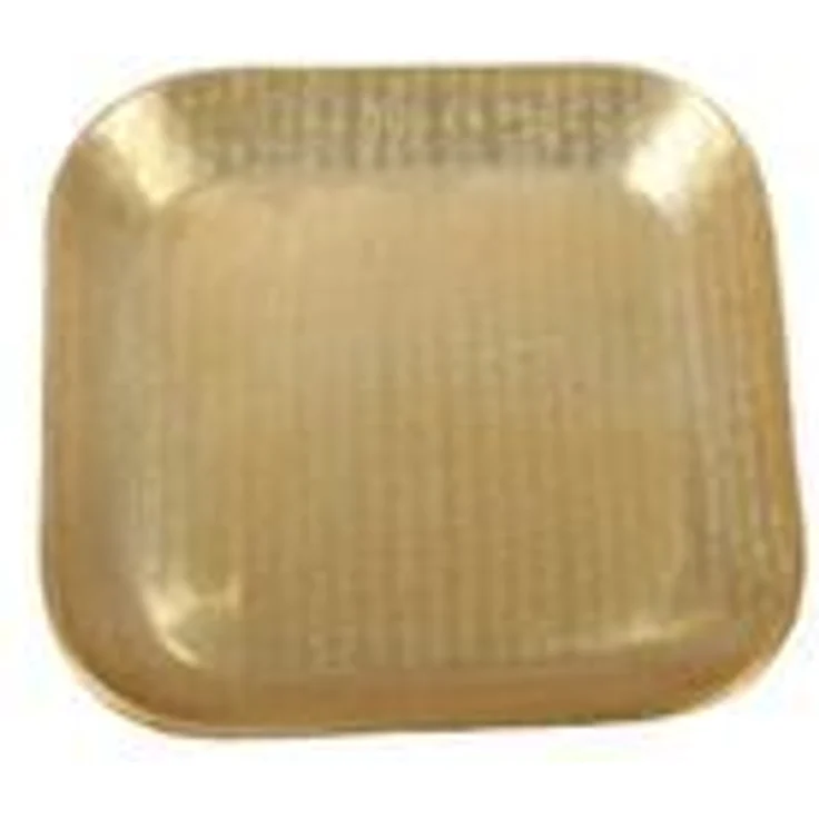 Orientalisches Tablett Prisma Gold 35x35 cm – Bild 7