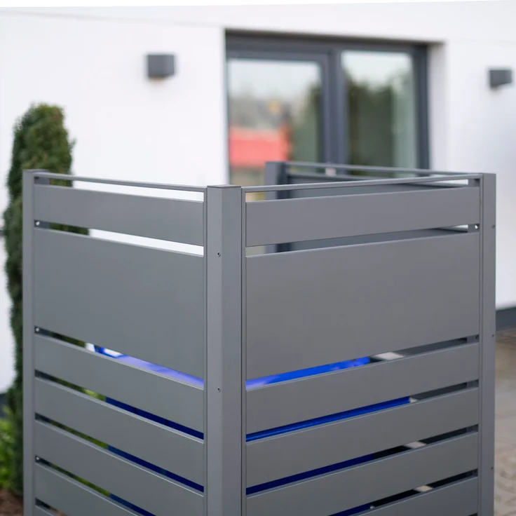 Westmann Metall Mülltonnenverkleidung Planum | – Bild 4