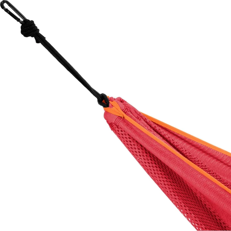 Vivere Doppel-Netzhängematte Pink/Orange Polyester multicolor VI-MESH2-46 – Bild 4