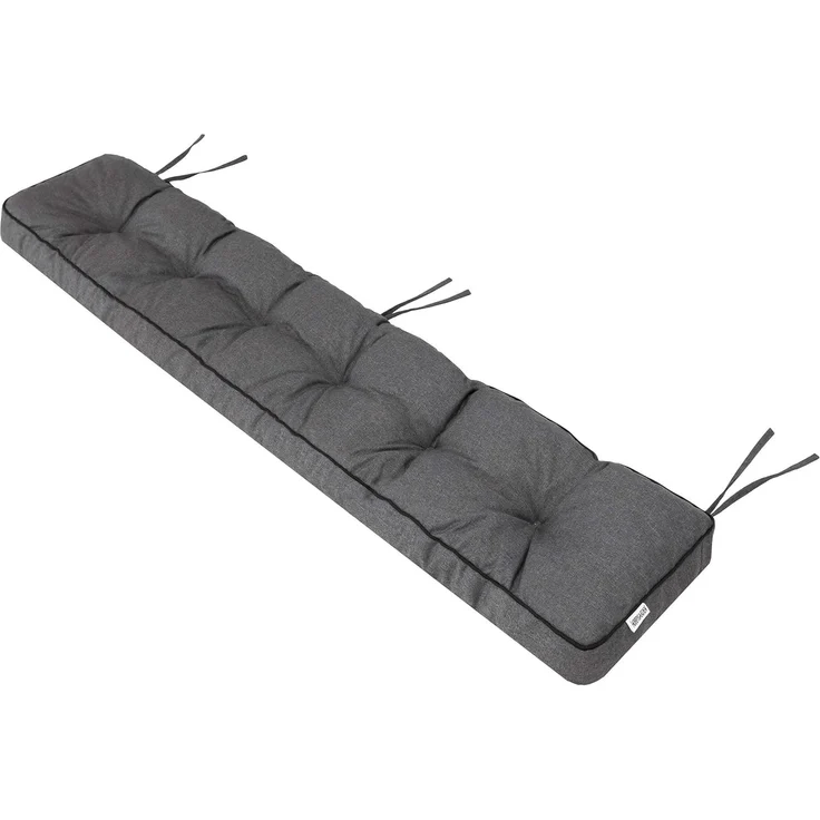 Bjird Bankauflage Auflage für Gartenbank 120x40, 120x50, 150x40, 150x50, 180x40, 180x50, UV-bestädig, wetterfest, 8 cm dicke Polsterung, Made in EU